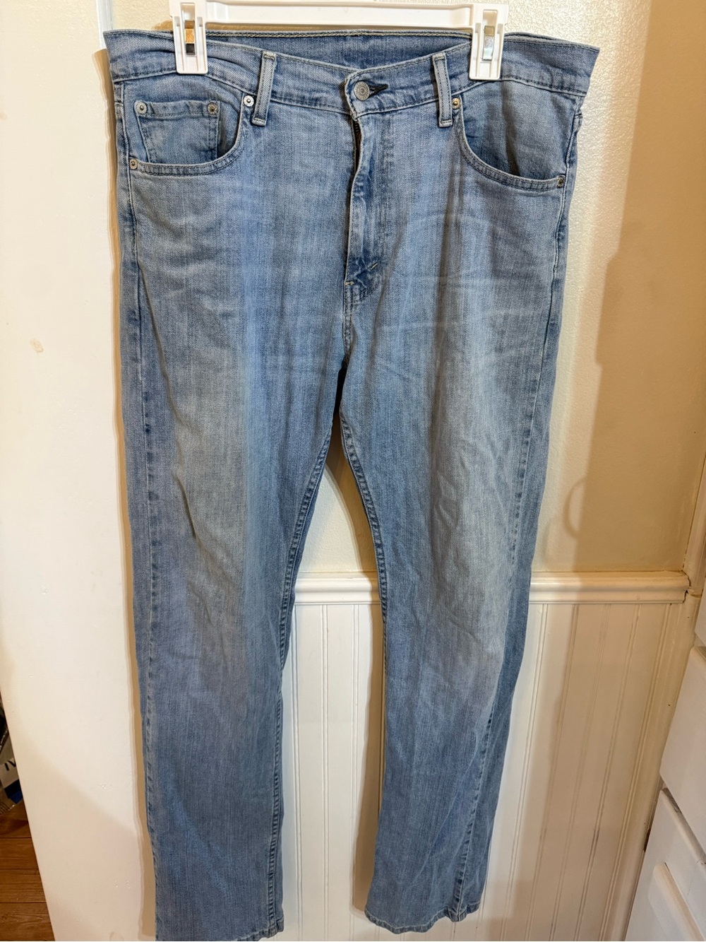Levi's Light Blue Straight Leg Jeans